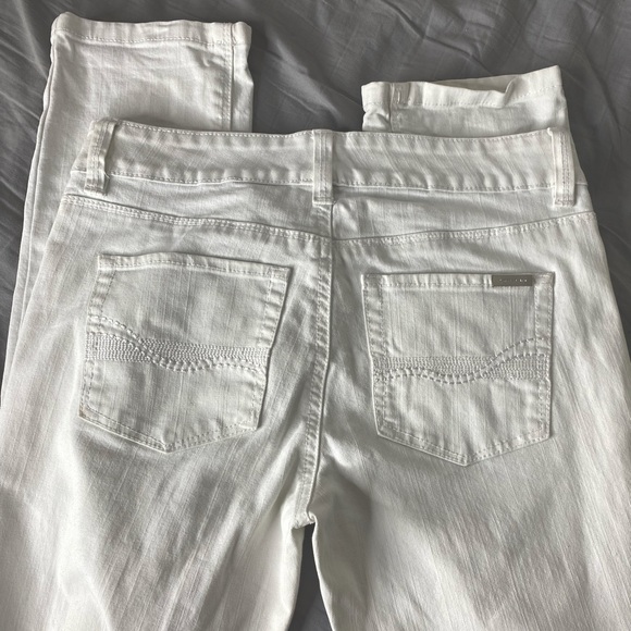 White House Black Market Slim Ankle White Jeans‼️ - Picture 11 of 15